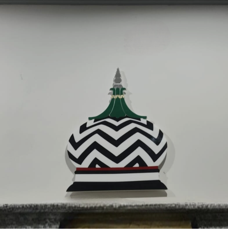 Ala Hazrat Bareilly Sharif Gumbad Naqsh islamic wall art by tughra arts