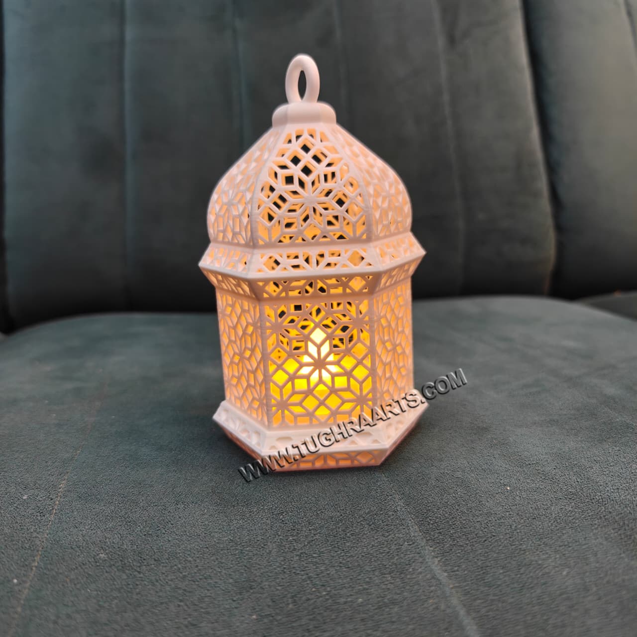 3D Printed Arabic Mini Lantern LED Lamp