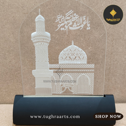 Baghdad Sharif Car Dashboard &amp; Table decor with LED light