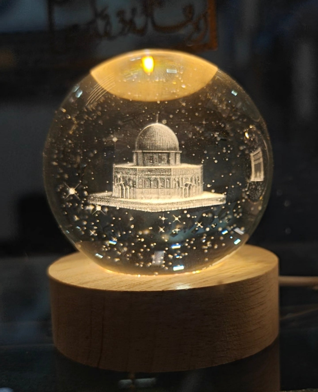 Masjid e Aqsa 3D Led Lamp