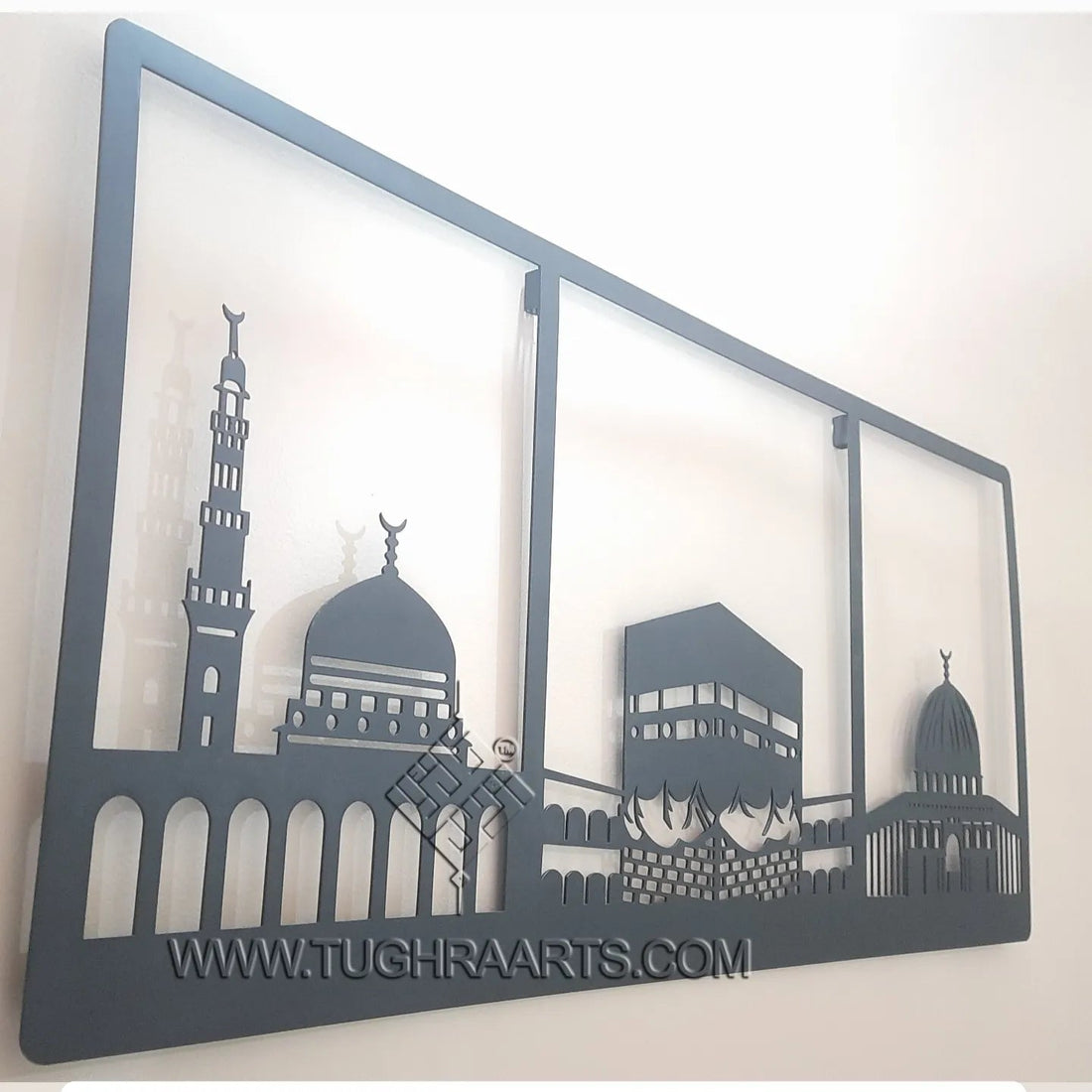 Masjid Al Aqsa, Masjid Al Haram, Masjid An Nabawi in Stainless Steel