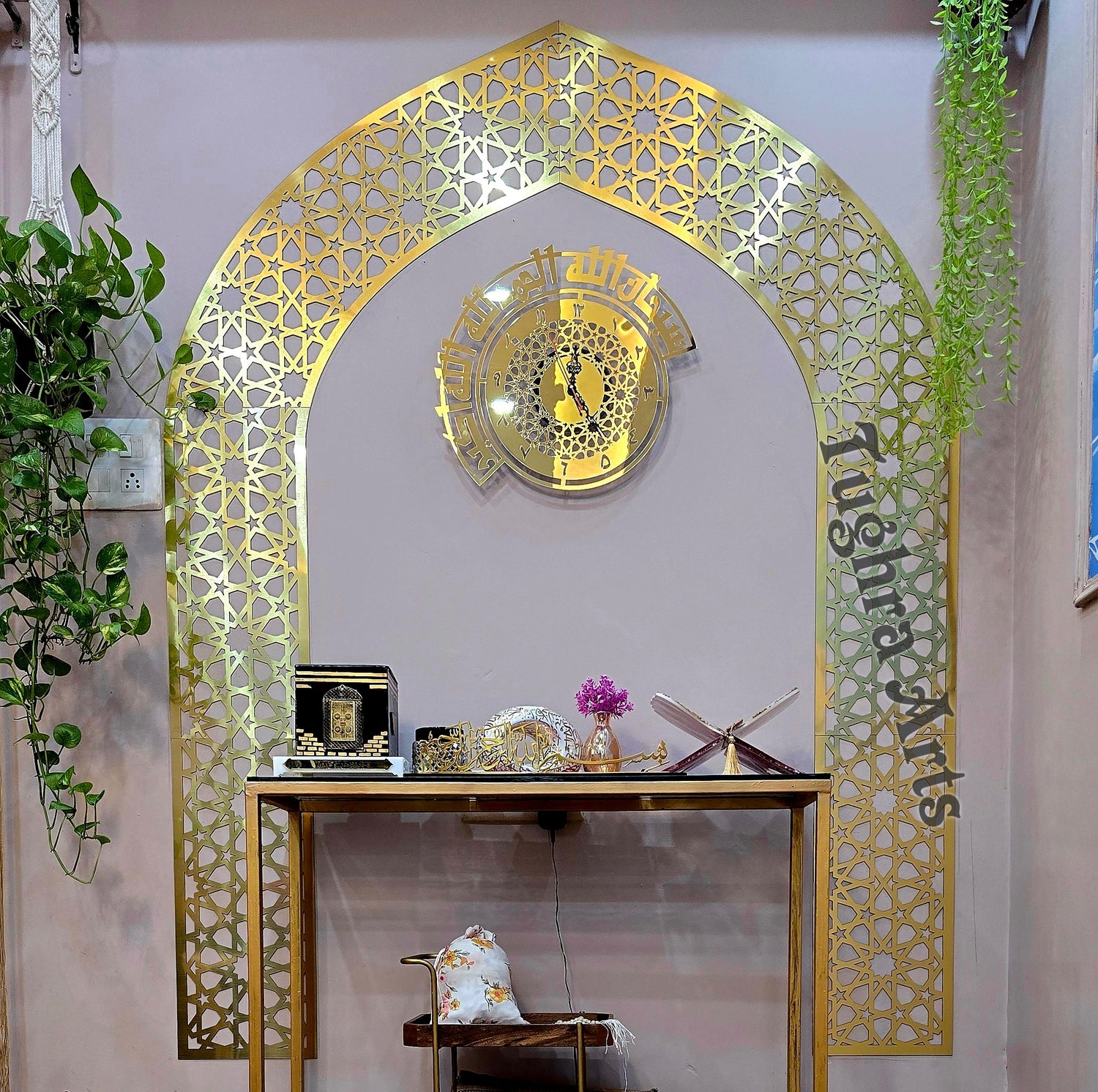 Mehrab Wall Art for Prayer Room | Islamic Wall Art