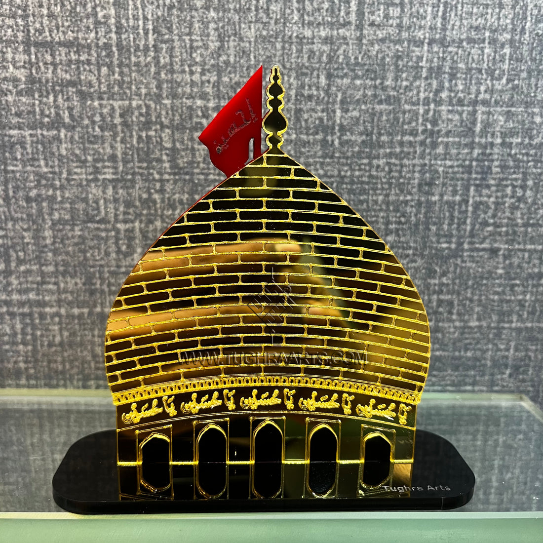 Imam Hussain | Karbala Gumbad Naqsh Car dashboard | Islamic Car decor