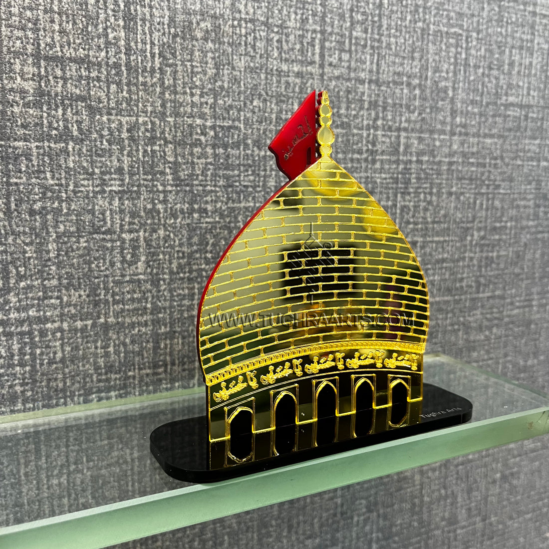 Imam Hussain | Karbala Gumbad Naqsh Car dashboard | Islamic Car decor