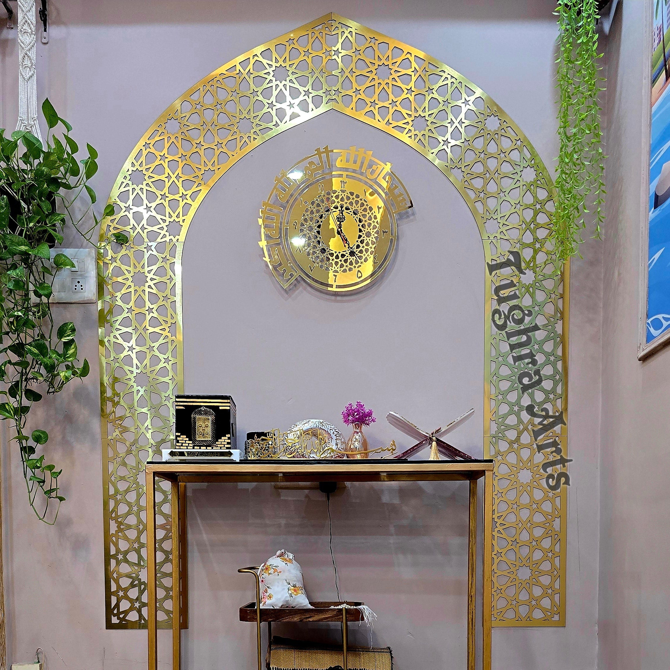 Mehrab Wall Art for Prayer Room | Islamic Wall Art