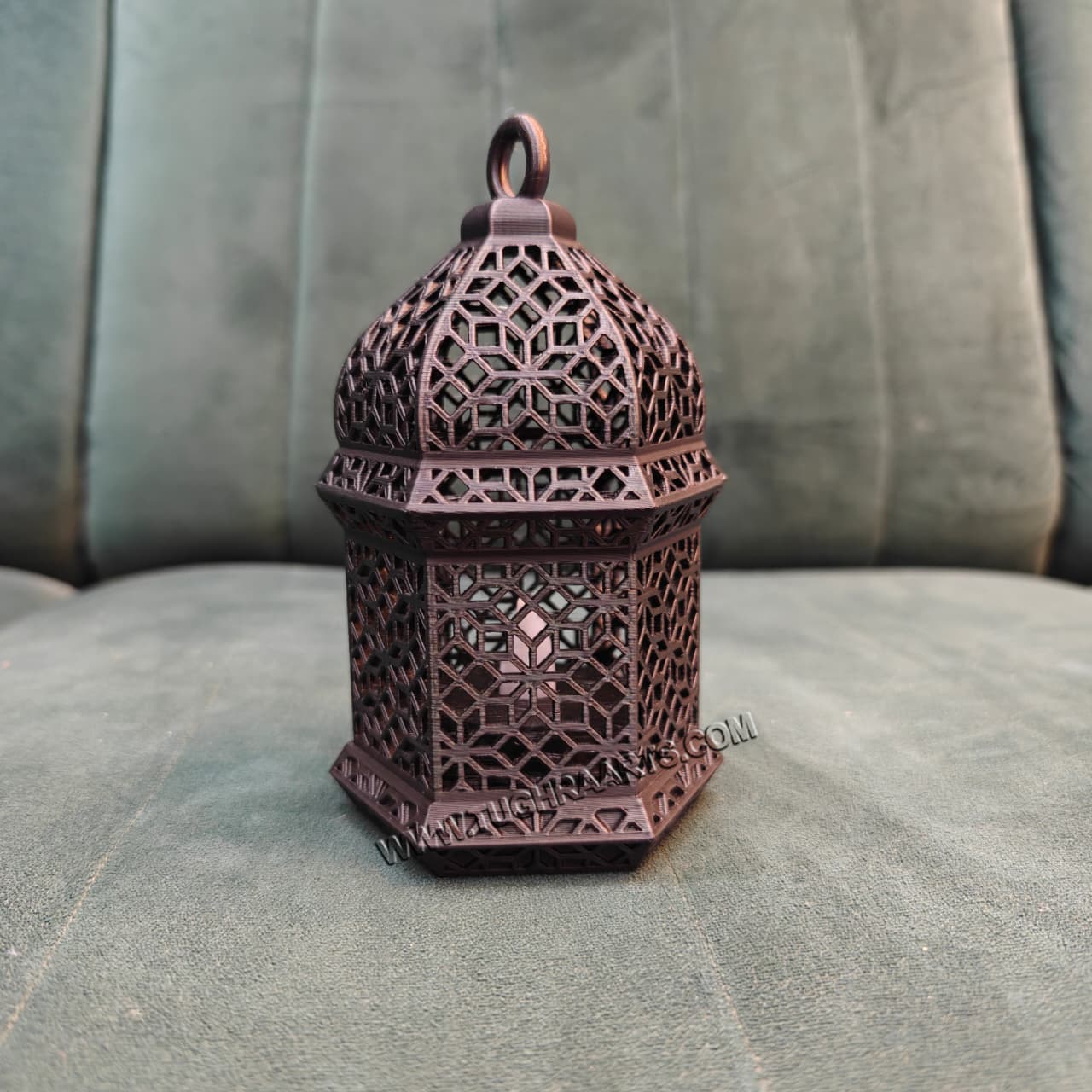 3D Printed Arabic Mini Lantern LED Lamp