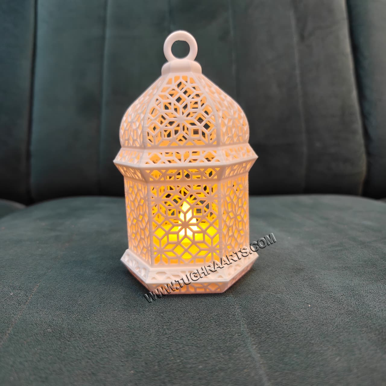 3D Printed Arabic Mini Lantern LED Lamp