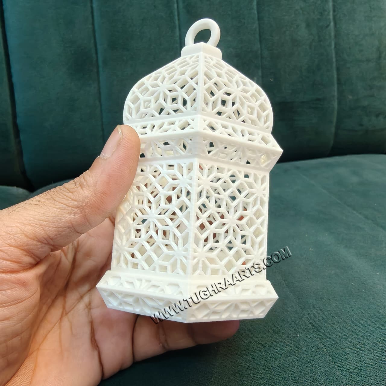 3D Printed Arabic Mini Lantern LED Lamp