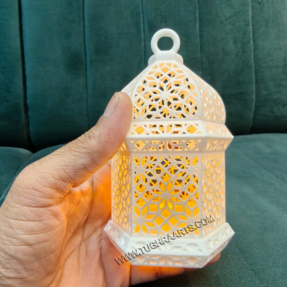 3D Printed Arabic Mini Lantern LED Lamp