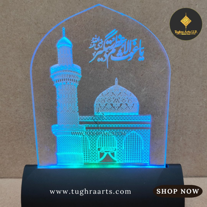 Baghdad Sharif Car Dashboard &amp; Table decor with LED light
