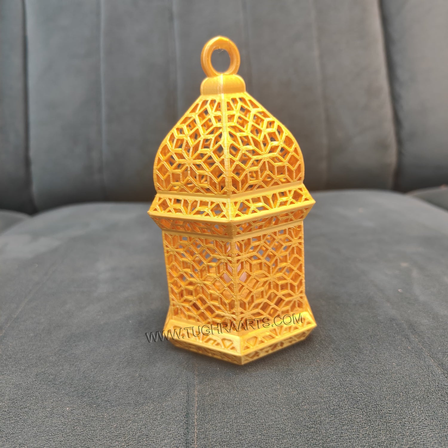 3D Printed Arabic Mini Lantern LED Lamp