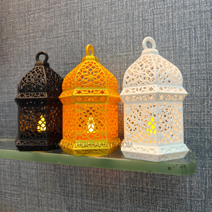 3D Printed Arabic Mini Lantern LED Lamp