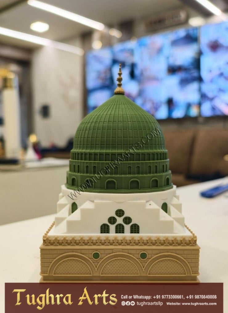 Madina Sharif Gumbad Naqsh| Gumbad E khazra 3D Model| Islamic Art