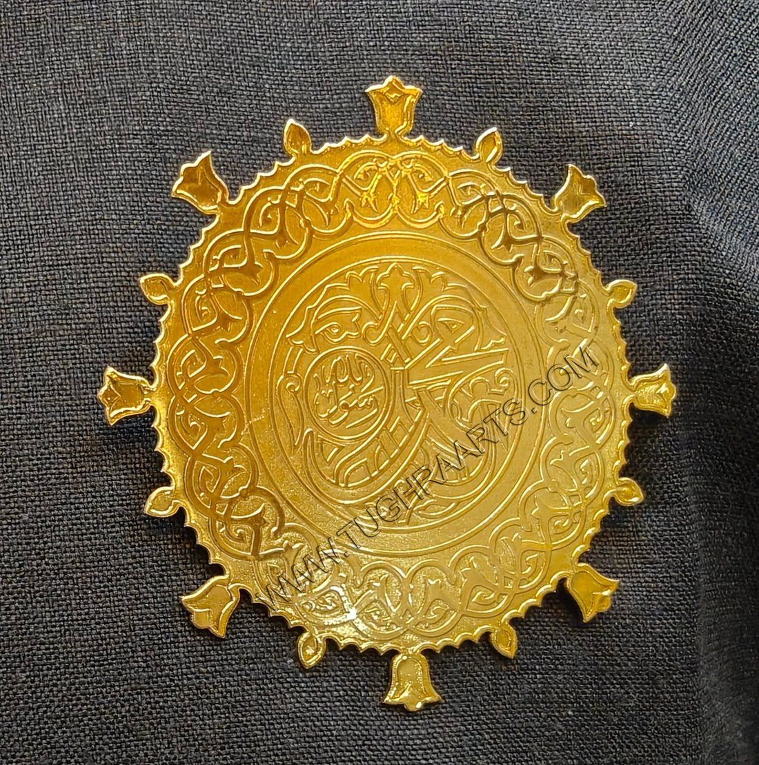 Masjid E Nabawi ﷺ Door Design Brooch in Stainless Steel ﷺ Islamic Brooch