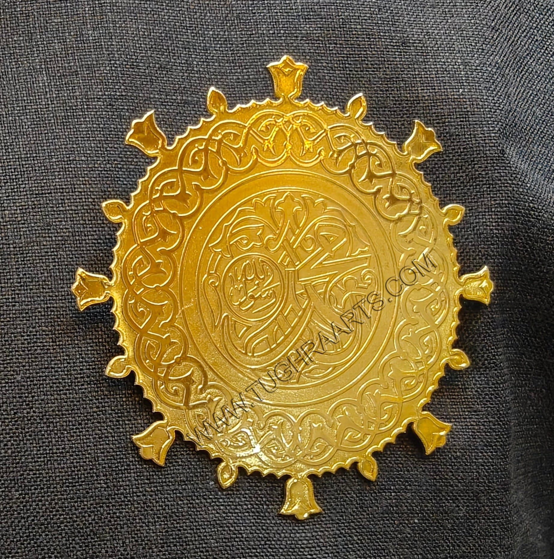 Masjid E Nabawi ﷺ Door Design Brooch in Stainless Steel ﷺ Islamic Brooch