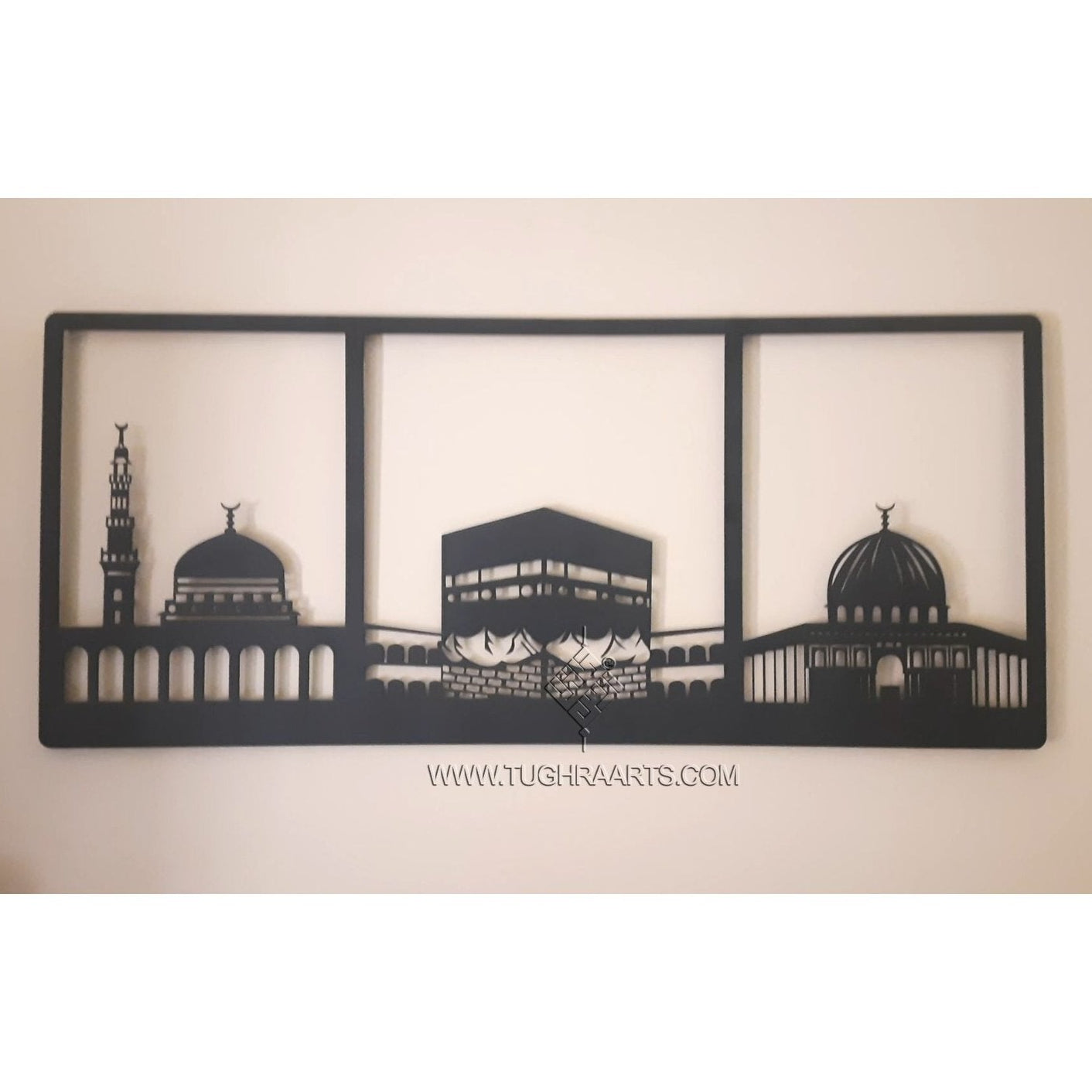 Masjid Al Aqsa, Masjid Al Haram, Masjid An Nabawi in Stainless Steel